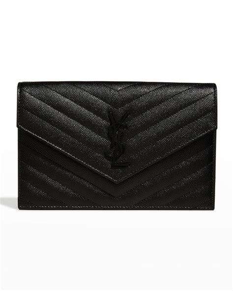 ysl mini wallet on chain|best wallet on chain women.